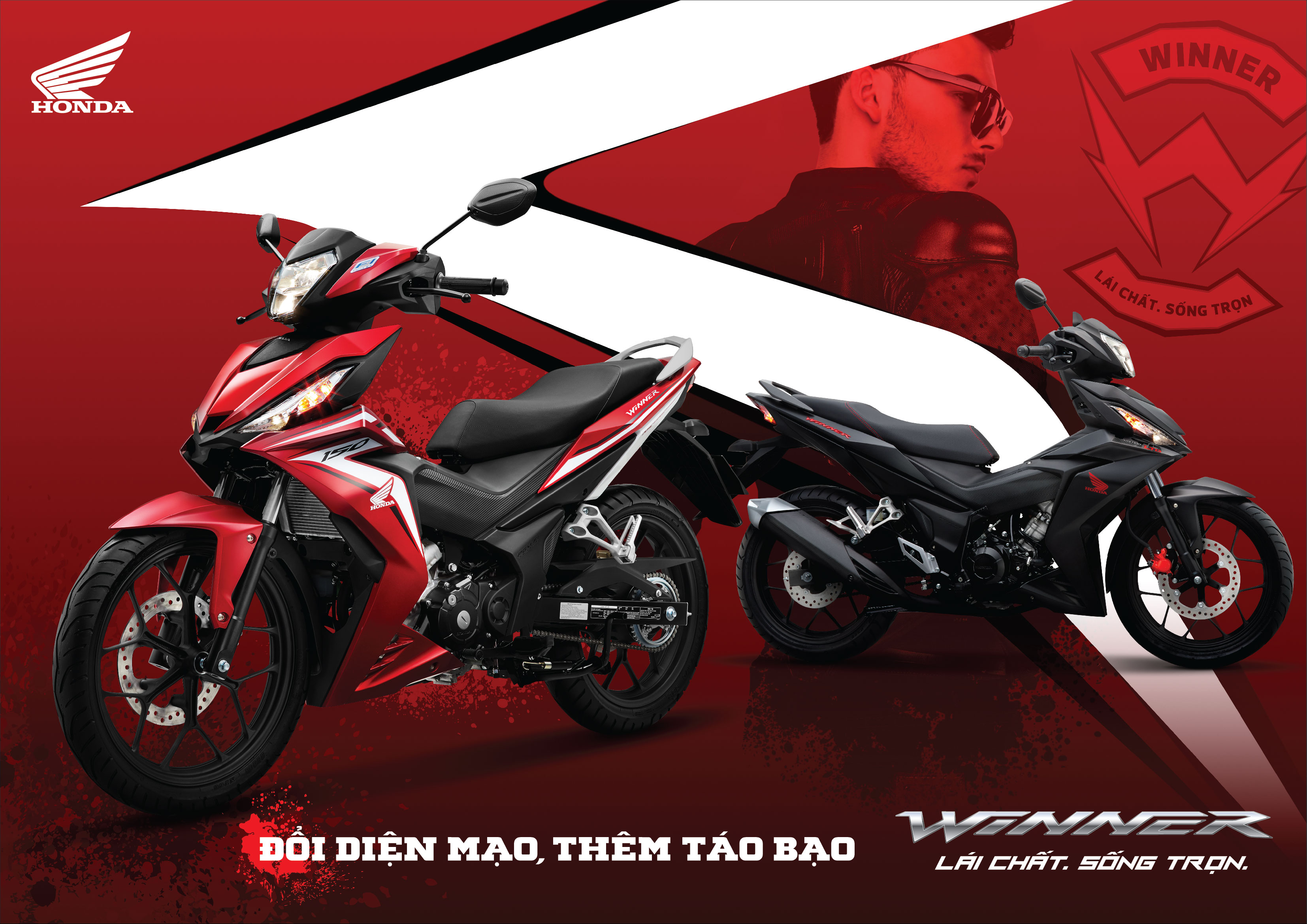 Honda Winner thêm màu Đen Mờ, chạy đua với Yamaha Exciter